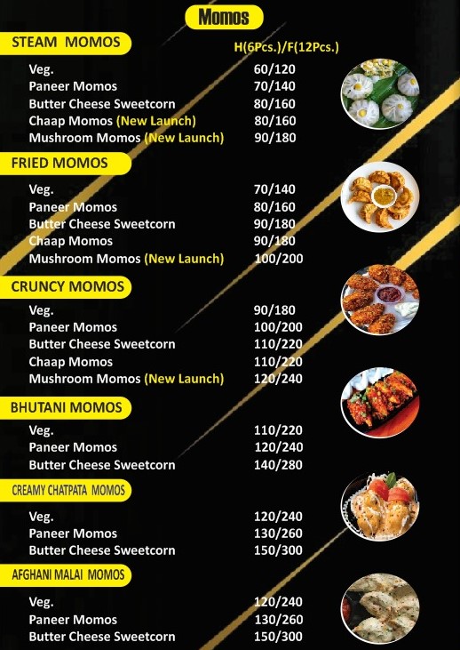 Menu Page 1